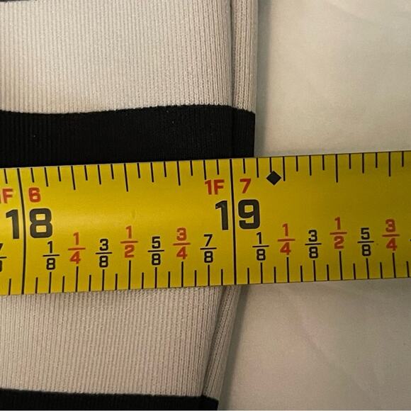 Anthropologie Nicole Miller Floral Stripe Feminine Date Dress NWOT Size M - Picture 12 of 13